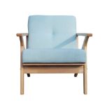 Picture of Bismark Mint and Oak Arm Chair