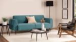Picture of Stella 3 Seater Sofa - Teal