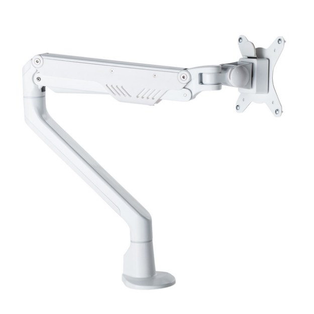 Picture of Elevate Gas Operated Single Monitor Arm White