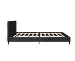 Picture of Monica PU Leather Queen Bed - Black