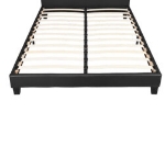 Picture of Monica PU Leather Queen Bed - Black