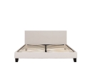 Picture of Monica PU Leather Queen Bed - White